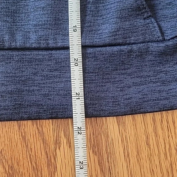 Adidas Boys 10/12 hoodie sweater blue with orange writing and stripes LOT I - Picture 6 of 8